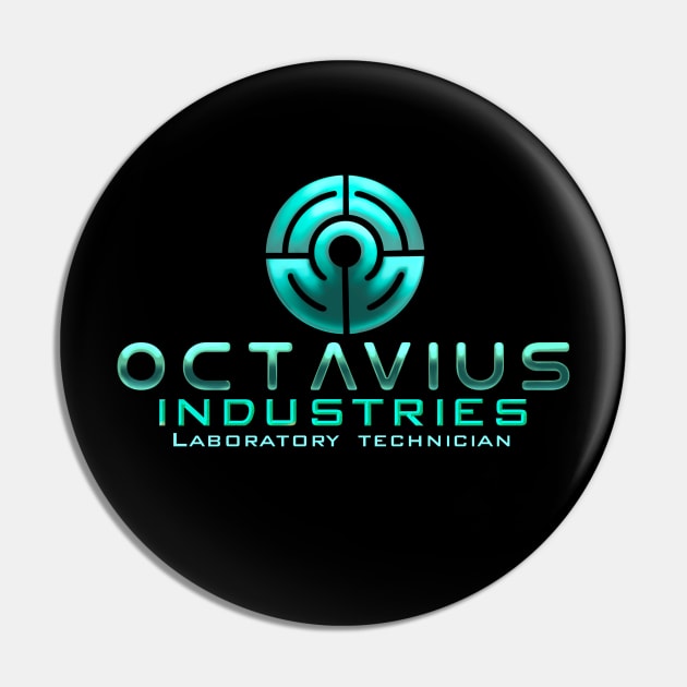 Doctor Octopus Industries Pin by parkinart