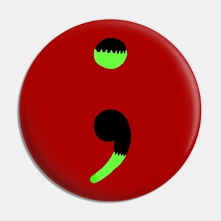 semi-colon Pin