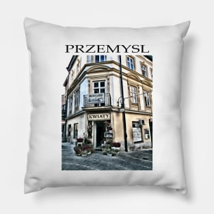 PRZEMYSL POLAND STREET ART Pillow