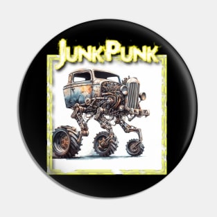 JunkPunk - Tripod Pickup - WelshDesigns Pin