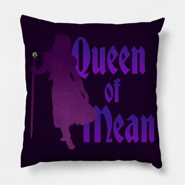 The Queen of Mean Pillow by ToyboyFan