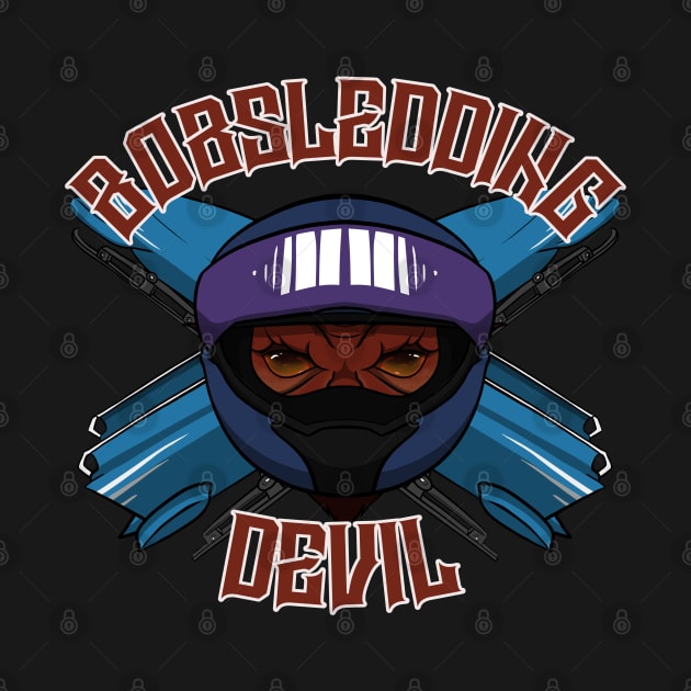 Bobsledding Devil by RampArt