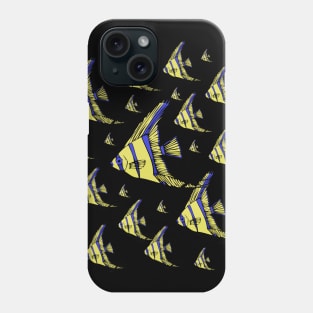 Yellow Angelfish Phone Case