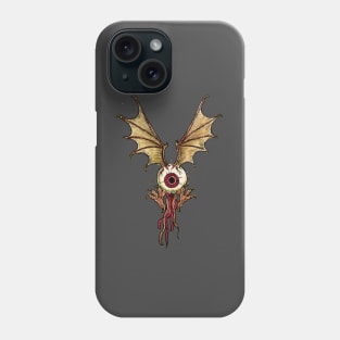 FLYING EYEBALL WITH CLAWS Phone Case