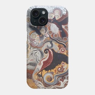 Explore the Cultural Depth: Australian Aboriginal Art and Unique Visual Traditions Phone Case