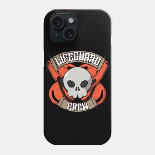 Lifeguards crew Jolly Roger pirate flag Phone Case