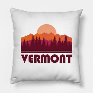 Vermont and nature Pillow