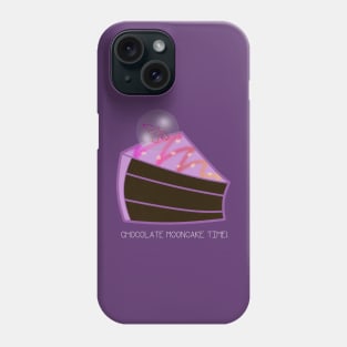 Zoe's Chocolate Mooncake!//with text Phone Case