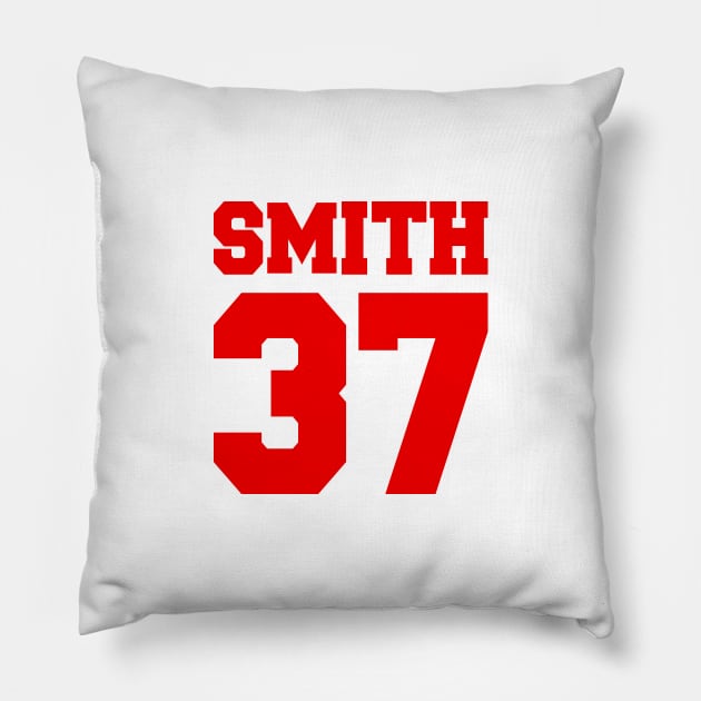 Kevin Smith 37 Pillow by OrangeCup