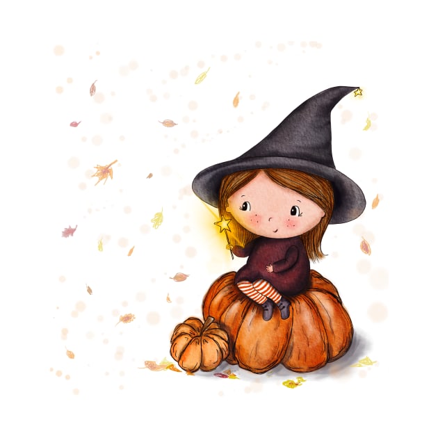 Pumpkin witch by Iriska_Bantikova