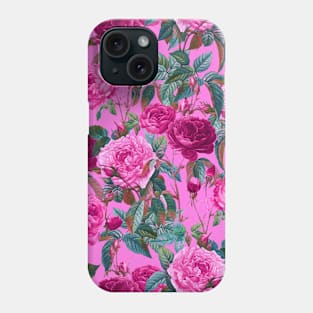 Pink Floral Garden Phone Case
