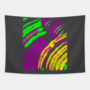 Abstract Mardi Gras Design 2023 Tapestry