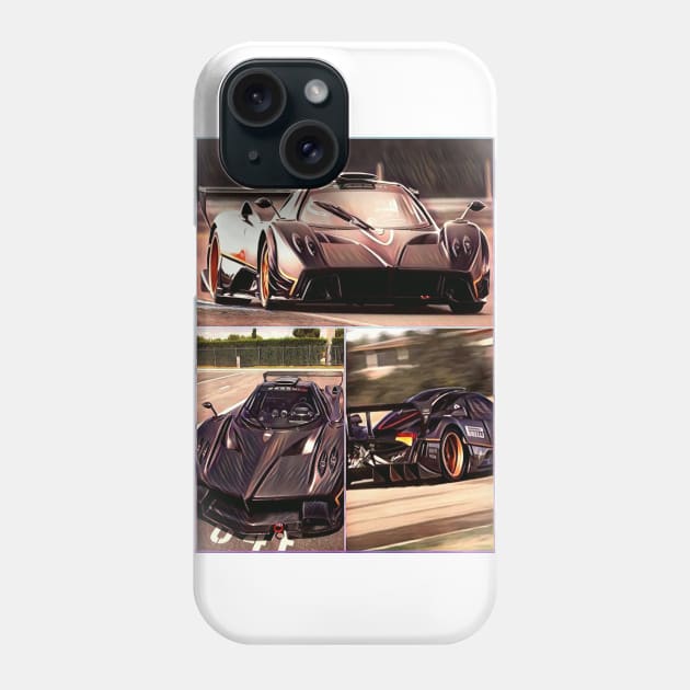 Pagani Zonda R Phone Case by d1a2n3i4l5