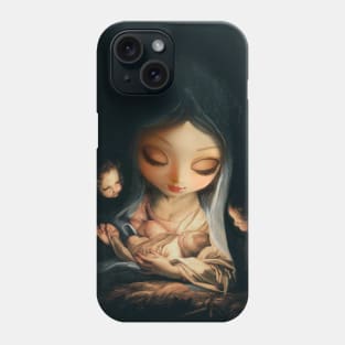 Pullip Madone and Jesus Phone Case