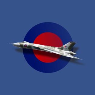 Vulcan Bomber in RAF Roundel T-Shirt