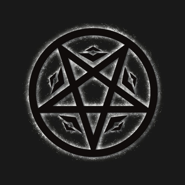 Digital Pentagram by JixelPatterns