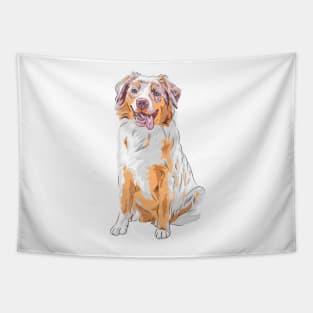 Australian Shepherd Tapestry