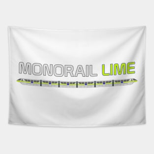 Monorail Lime Tapestry