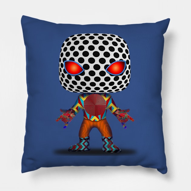 Artsy Pop Pillow by inshapeuniverse