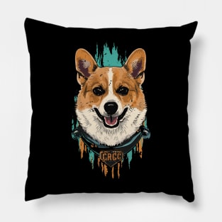 Corgi 3 Pillow