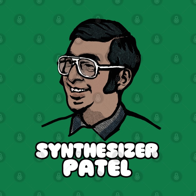 Synthesizer Patel / Retro Synth Geek Design by DankFutura