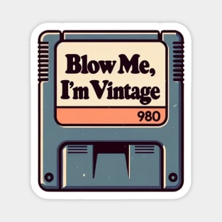 Vintage Cartridge Funny Magnet