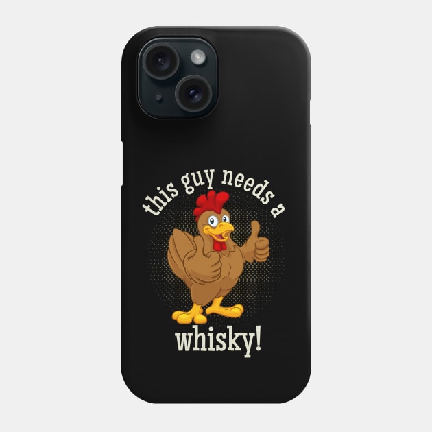 This Guy needs a Whisky Phone Case by KreativPix