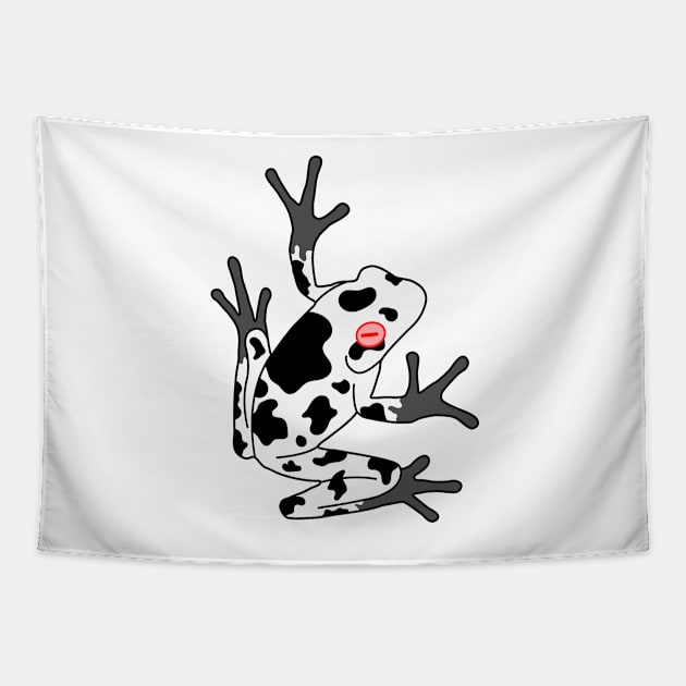 Vanilla Bull Frog Tapestry by CoreyUnlimited