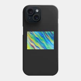 Fractal waves Phone Case