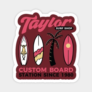 Taylor Surf Shop Magnet