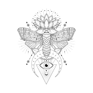 Satin Moth | Lotus Flower T-Shirt