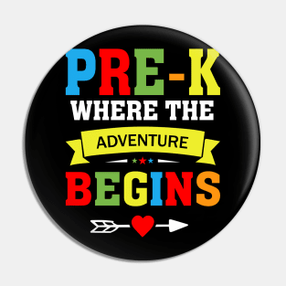 Pre-k Adventure Pin