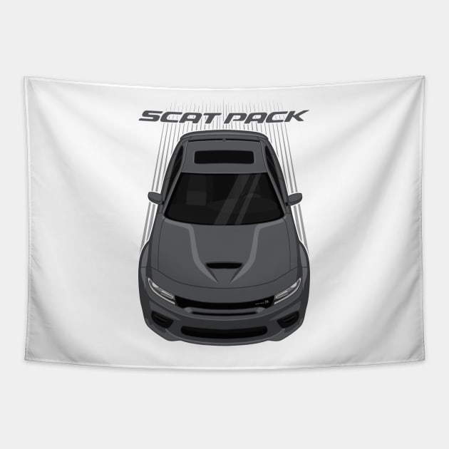 Dodge Charger Scat Pack Widebody - Granite Grey Tapestry by V8social