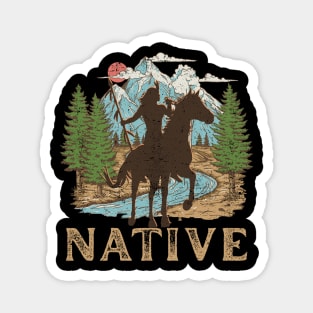 native american Magnet