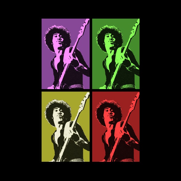 Phil Lynott Thin Lizzy Pop Art by raiseastorm