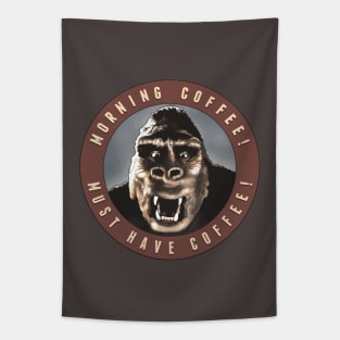 Coffee Kong v1 Tapestry