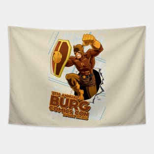 Burg Comics Con 2016 Transparent Background Tapestry