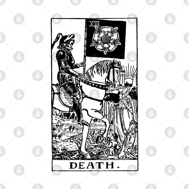 Death Tarot in black by winterwinter