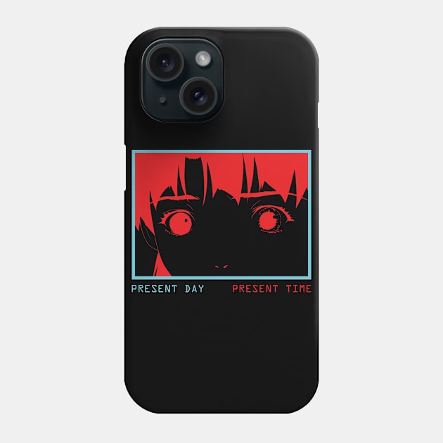 Present Day - Present Time - Lain - RGB Phone Case by RAdesigns