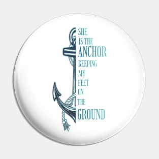 She is the Anchor Pin