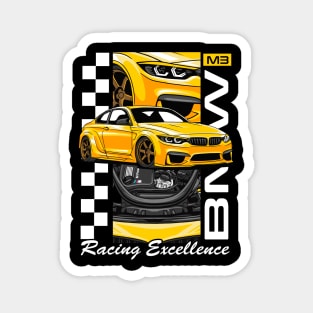 BMW M3 Racing Excellence Magnet