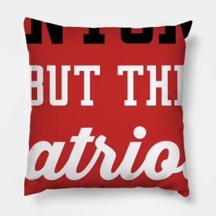 Anyone But The Patriots - Atlanta Pillow