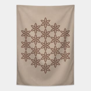 Unity Zen Flowers 3 Tapestry