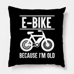 E-Bike Electric Bicycle Pedelec Gift Pillow