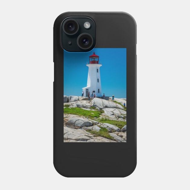 Peggy's Cove Lighthouse Phone Case by kenmo