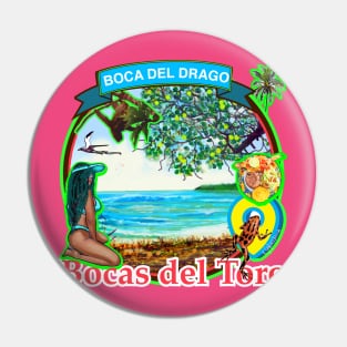 boca del drago Pin