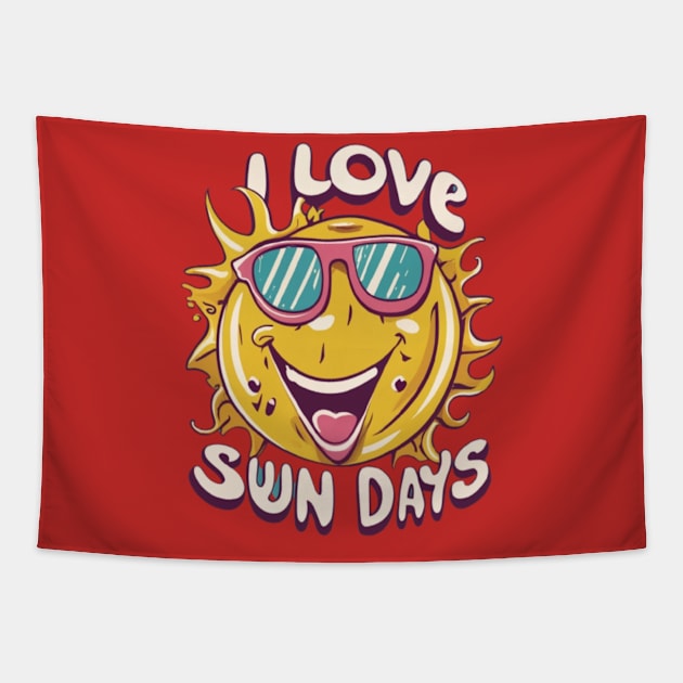 Sunny Days Tapestry by UnniqDesigns