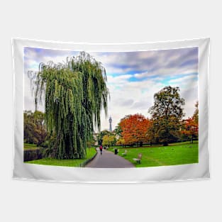 Autumn Trees Regent's Park London England Tapestry