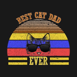 Best Cat Dad Ever T-Shirt