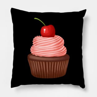 chocolate cupcake Pillow